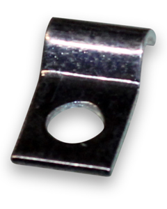 Pipe clamp  5mm galv one-sided